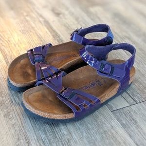 Birkenstock Bali Sandals With Ankle Strap Size 39